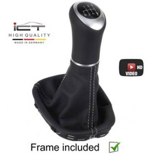 ICT pomello cambio per Mercedes W203 S203 CL203 cuffia filetto argento E64