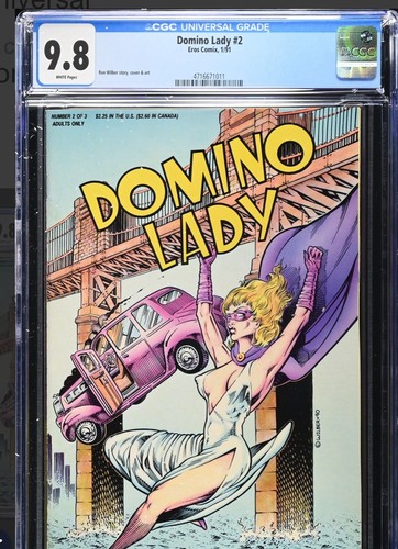 Domino lady cgc 9 8 - lady,