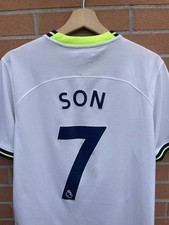 Heung-Min Son Tottenham Hotspur 2022-23 Home Shirt Maglia Calcio Football Jersey