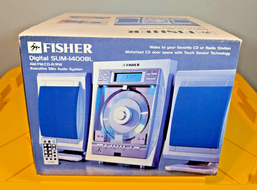 Fisher digital slim 1400bl - fisher, +