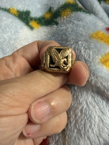 Anello harley oro onice - anello,