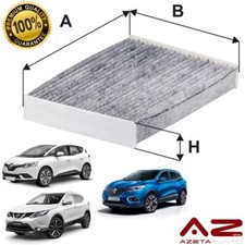 filtro abitacolo carboni attivi nissan qashqai j11 x-trail renault kadjar scenic