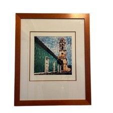 Framed Watercolor "Trinidad