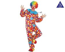 Costume clown l - costume, m-l
