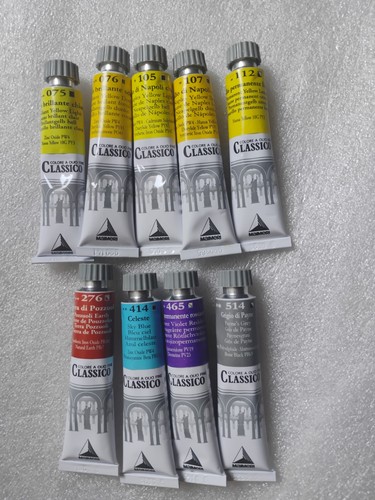 Tubi maimeri colore olio - tubi, a