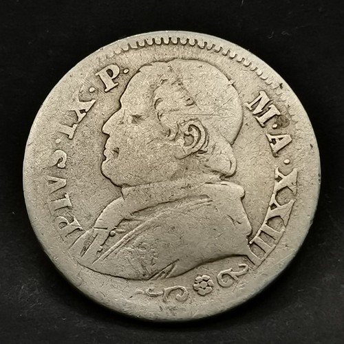 Soldi 1868 rome argent - soldi,