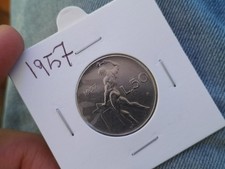 50 Lire 1957 splendida
