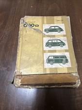 Fiat 600D Catalogo 1961 Parti