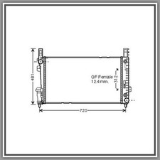 Radiatore Mercedes Classe B