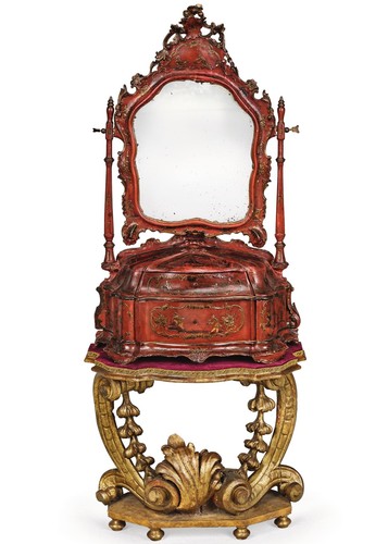 Consolle con specchio stile - con,
