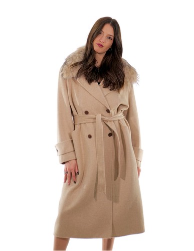 Cappotto cashmere lana 48 - lana,