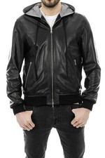 Bomber con Cappuccio da Uomo