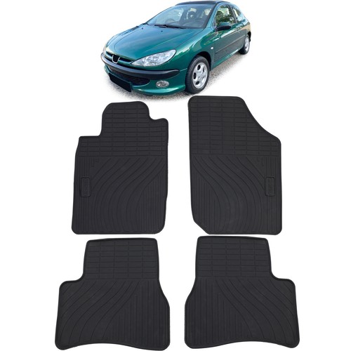 Tappetini auto gomma nero - auto,