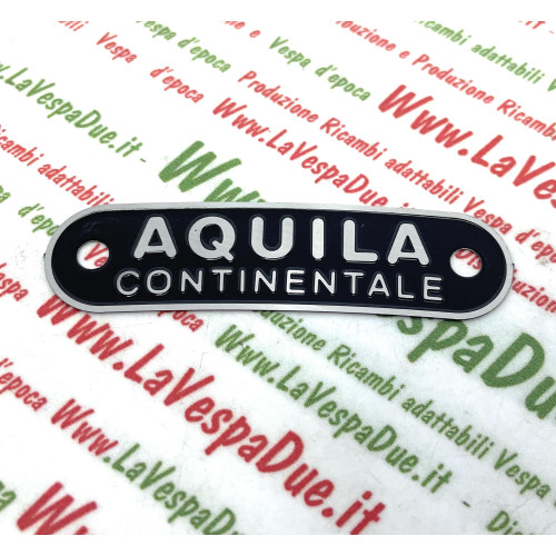 Targhetta aquila continentale - targhetta,