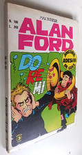 ALAN FORD N. 106 -  4/1978 - "DO-RE-MI" con adesivi - ed. Corno