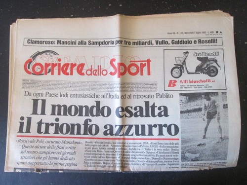 Corriere dello sport - 140, 1982