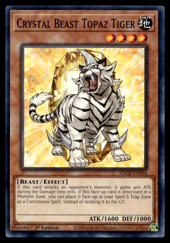 Crystal beast topaz tiger - beast,