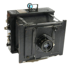 PRL) 1906 GOERZ ANSCHUTZ KLAPP CAMERA SOFFIETTO GERMANY FOLDING PHOTO CAMARA