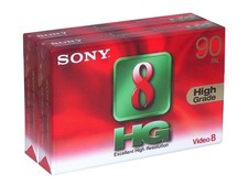 2 x Sony Video8 videocamera cassetta - 8 mm videocassetta P5-90HG
