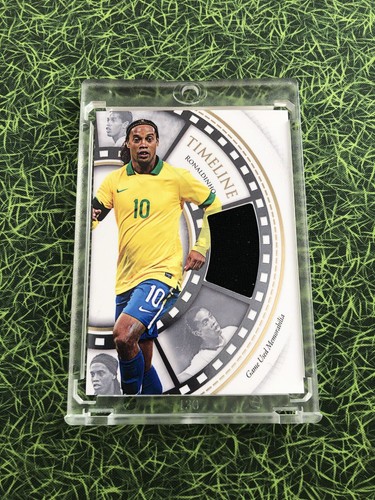 Ronaldinho match worn patch - match,