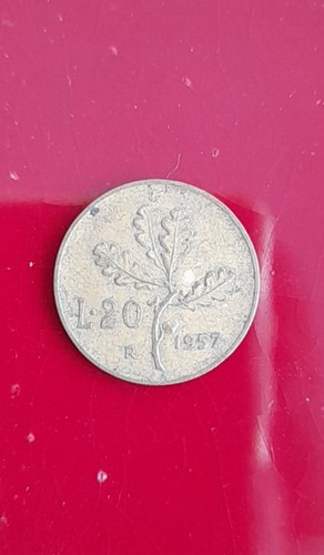 Moneta rara lire anno - rara, 20