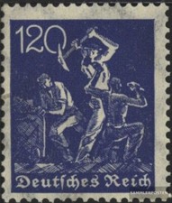 Tedesco Empire 188, rare Filigrana 2 Cialde MNH 1921 Lavoratori