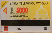 6/8) VARIETA' SENZA NUMERO DI SERIE E NUMERAZIONE - NATIVITA VATICANO C&C6008 G.