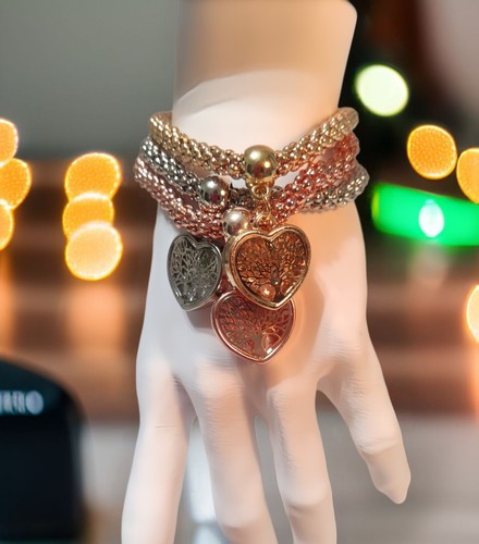 Set bracciali con - con, charms