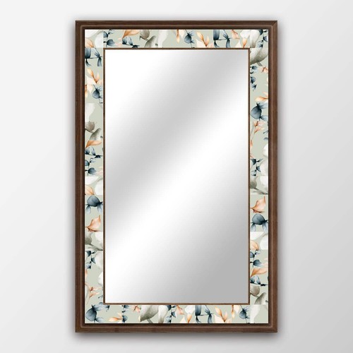 Specchio floreale duo fatto - , a