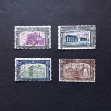 ITALIA REGNO 1930/ PRO MILIZIA, SERIE DI 4 VALORI USATI C/CERTIFICATO