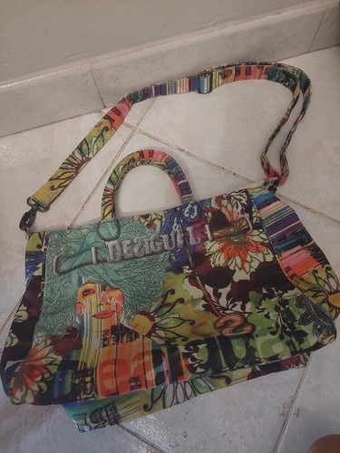 Borsa desigual multicolore - desigual,