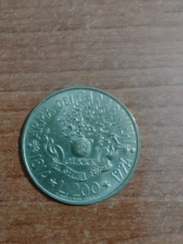 Moneta 200 lire 180 - moneta,