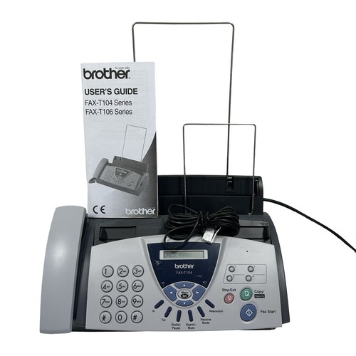 Telefono fax brother - brother, fax-t104