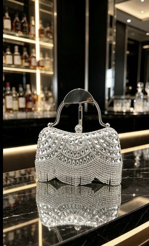 Elegante borsa con nappe - , e