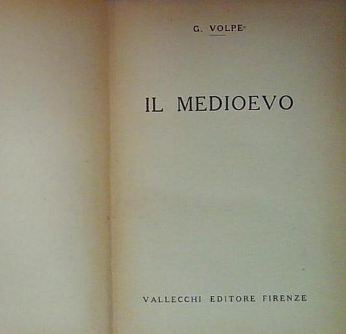 Volpe gioacchino medioevo - volpe, il