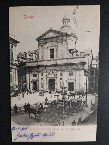 Genova piazza nuova colla - genova,