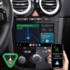 Autoradio 64 GB Android 15 per