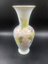 Vaso artistico soprammobile sopra camino porcellana t Limoges firmato Orlovich