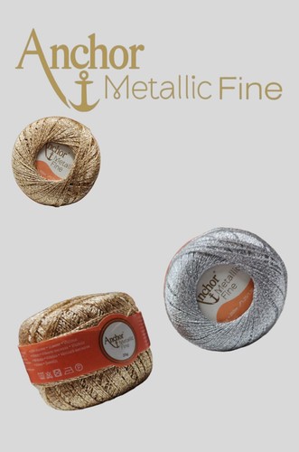 Anchor metallic fine - fine, filato