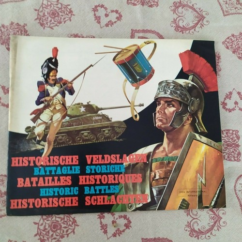 Album figurine battaglie - album,