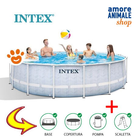 Intex piscina rotonda - piscina,
