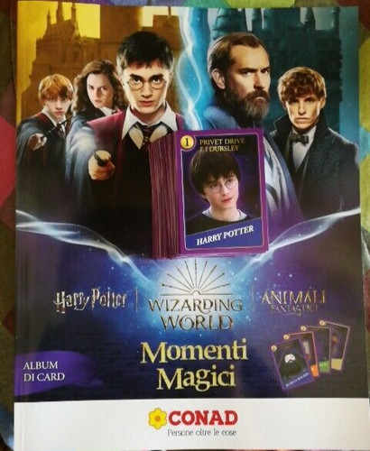 Album completo card harry - card,