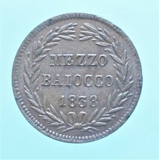 Gregorio xvi baiocco 1838 - gregorio,