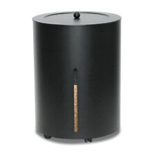 Scatola Pellet con Ruote Nera