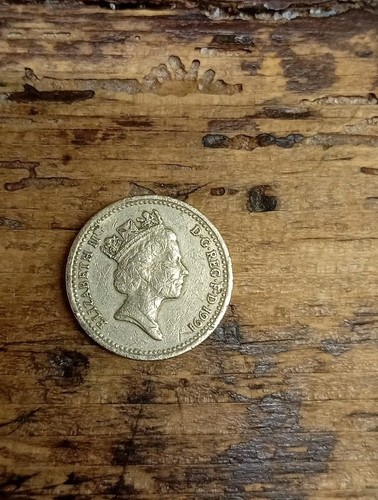 Rara moneta one - pound, 1991