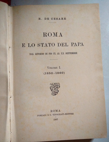 Roma stato del papa dal - e,