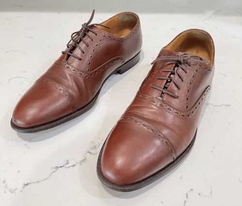 Santoni classico brown cap toe - classico,