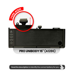 Battery for macbook - battery, (a1321)