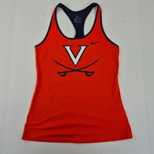 NIKE Dri-FIT Canotta Small Arancione Donna Sportiva Racerback Athletic Virgina