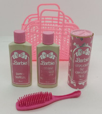 Barbie Lotto Da Bagno Talco Shampoo Sapone Spazzola vintage Anni 80